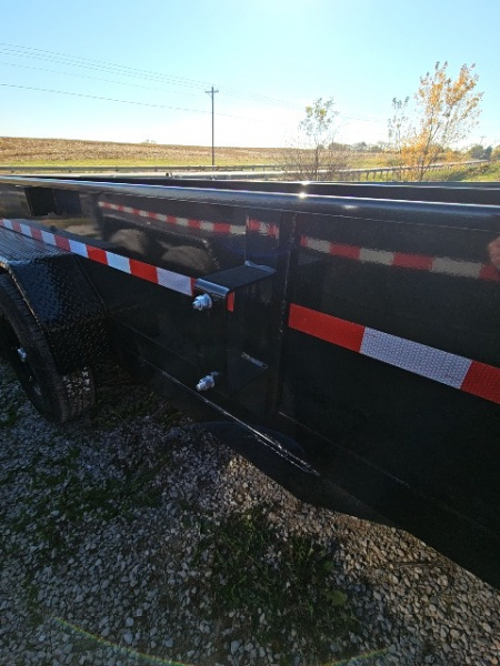 New 2026 Punch 83" x 14' 14K Scissor Dump Trailer