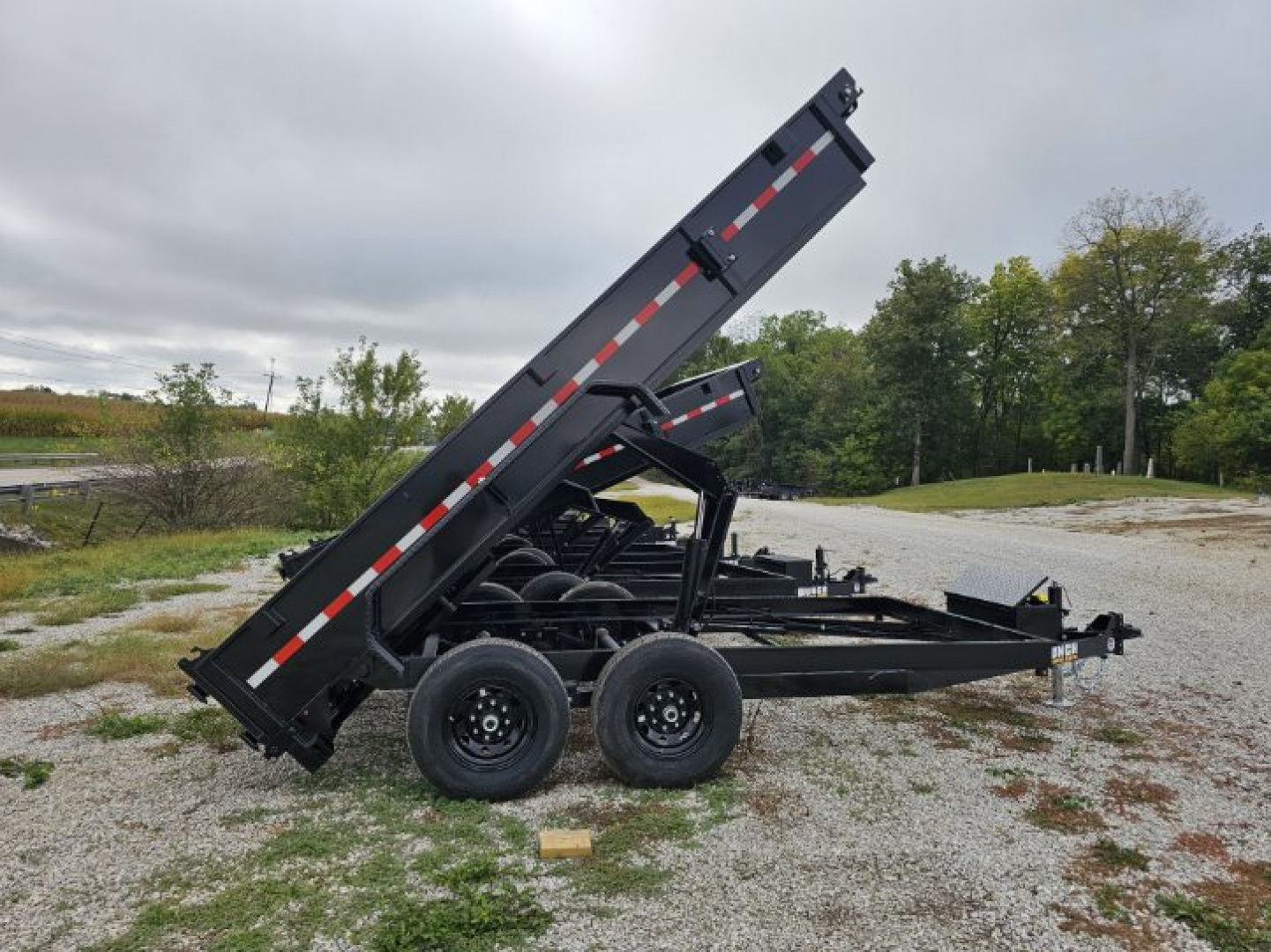 New 2026 Punch 83" x 14' 14K Scissor Dump Trailer