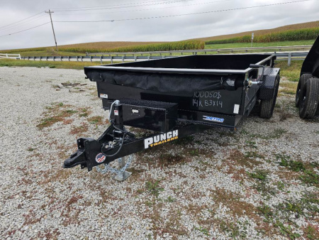 New 2026 Punch 83  x 14' 14K Scissor Dump Trailer