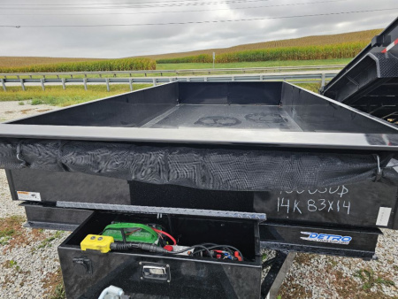 New 2026 Punch 83" x 14' 14K Scissor Dump Trailer
