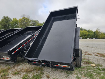 New 2026 Punch 83" x 14' 14K Scissor Dump Trailer
