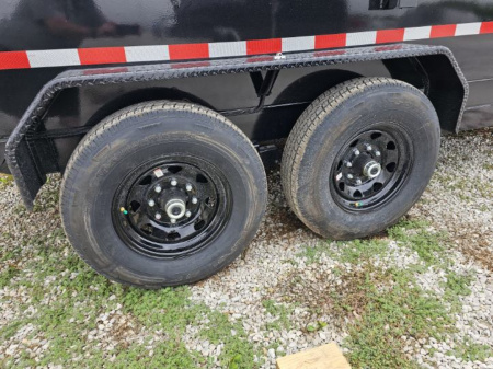 New 2026 Punch 83" x 14' 14K Scissor Dump Trailer
