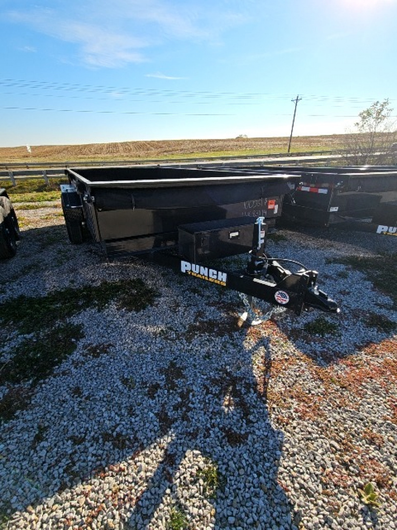 New 2026 Punch 83" x 14' 14K Scissor Dump Trailer