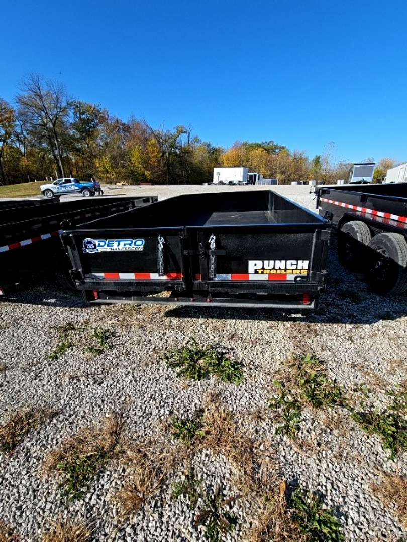 New 2026 Punch 83" x 14' 14K Scissor Dump Trailer