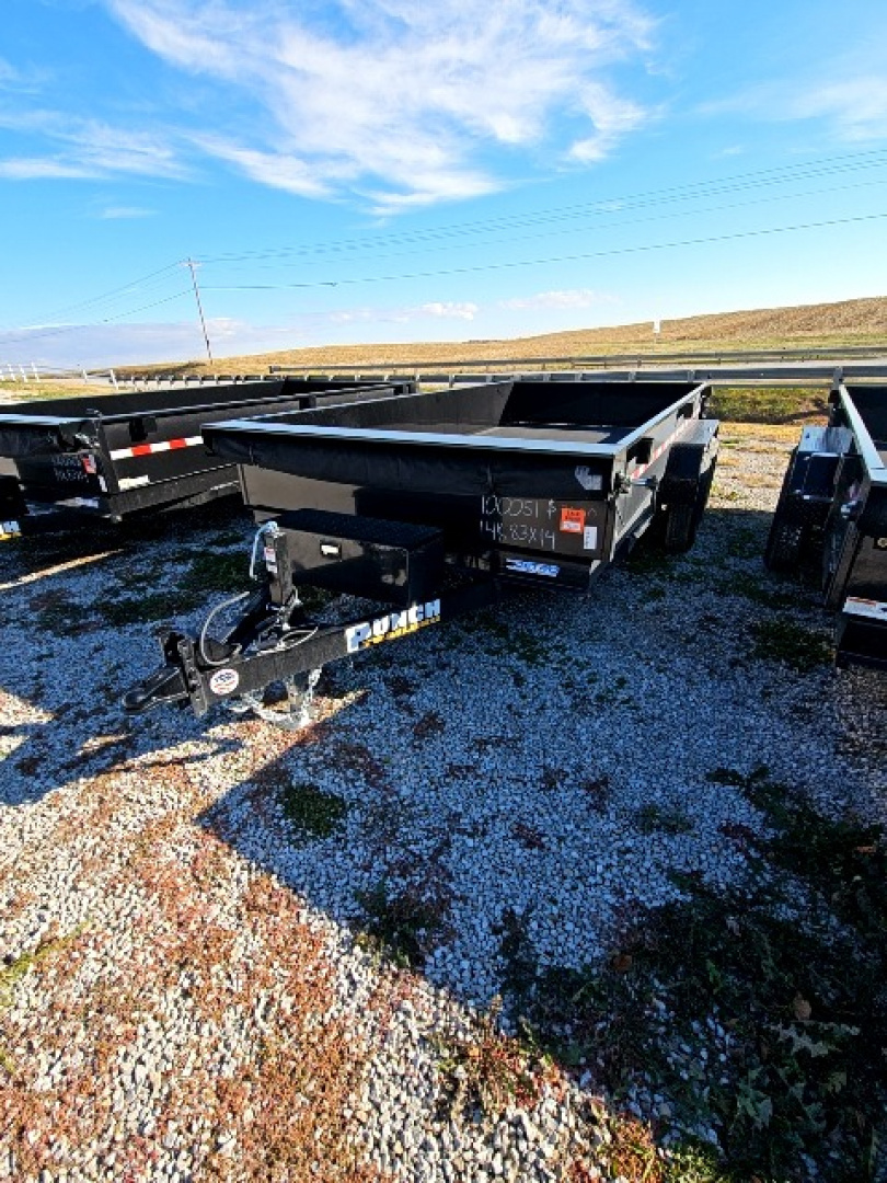 New 2026 Punch 83" x 14' 14K Scissor Dump Trailer