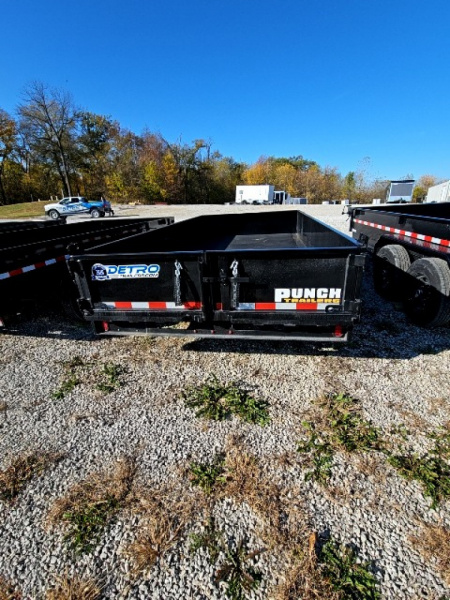 New 2026 Punch 83" x 14' 14K Scissor Dump Trailer