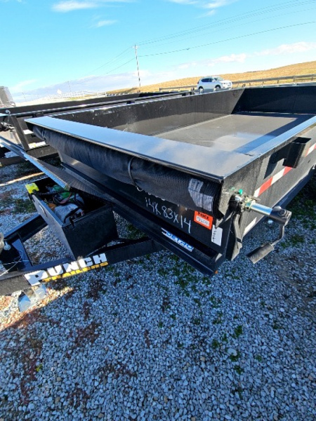 New 2026 Punch 83" x 14' 14K Scissor Dump Trailer