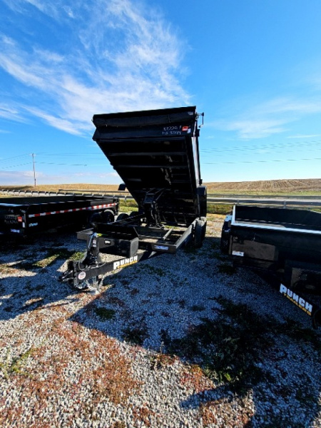 New 2026 Punch 83" x 14' 14K Scissor Dump Trailer