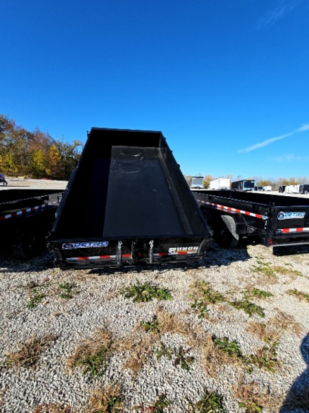 New 2026 Punch 83" x 14' 14K Scissor Dump Trailer