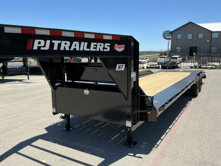 New 2026 PJ 102"x28' Gooseneck Pro-Beam Super-Wide Equipment Trailer – H7