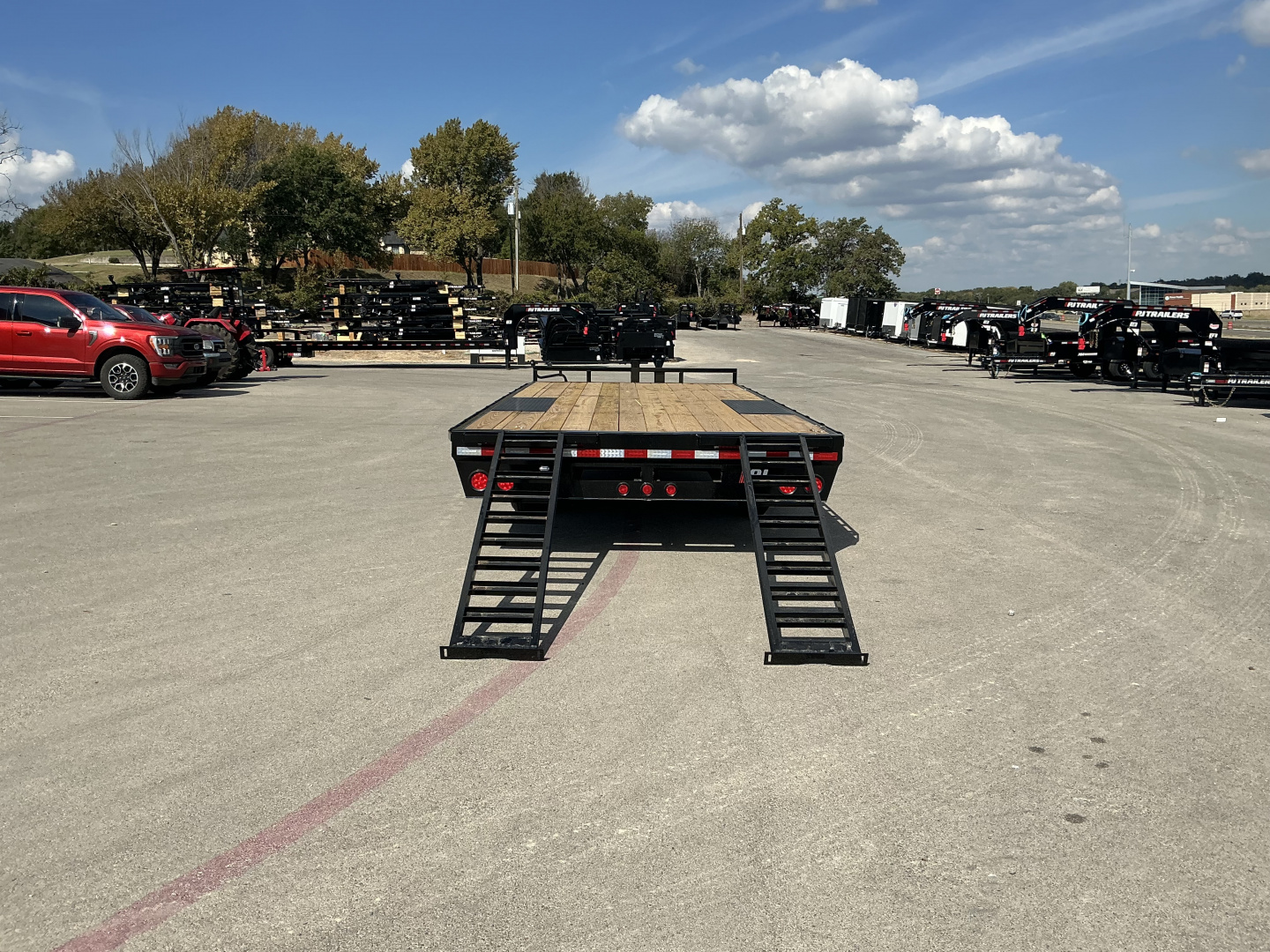 New 2026 PJ 102"x20' BP 8" I-Beam Deckover Trailer – F8