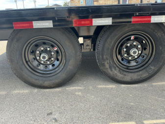 New 2026 PJ 102"x20' BP 8" I-Beam Deckover Trailer – F8