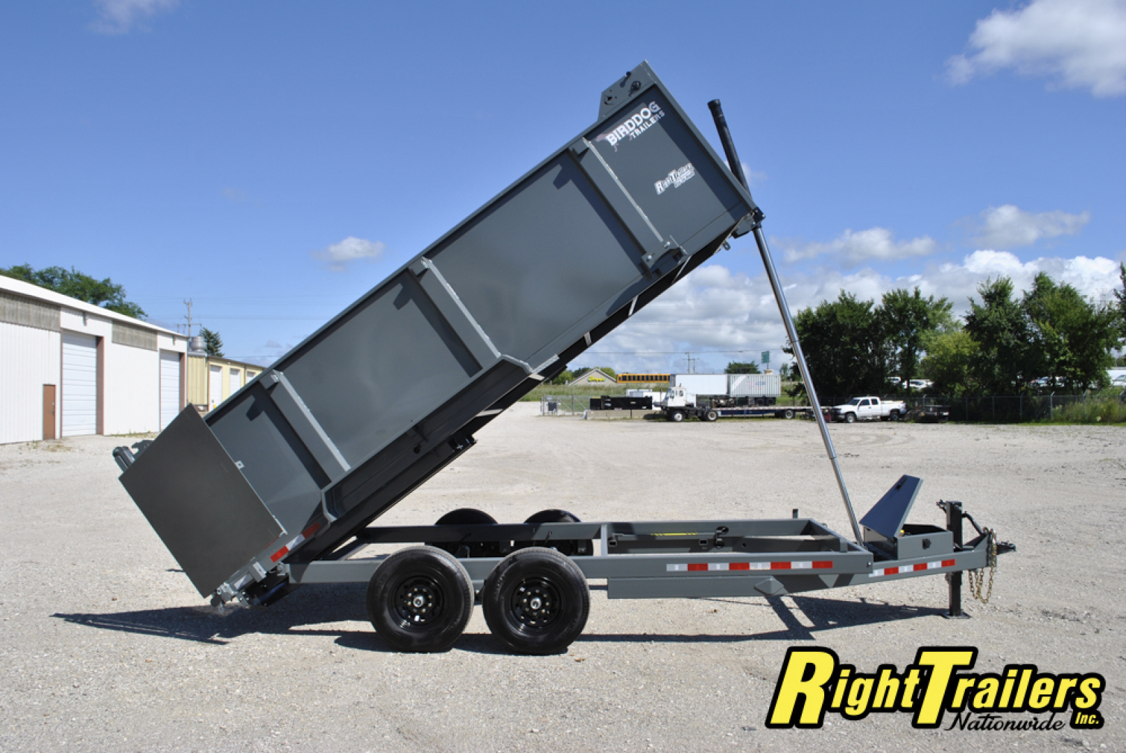 New 2026 7X14 Watchdog Dump Trailer