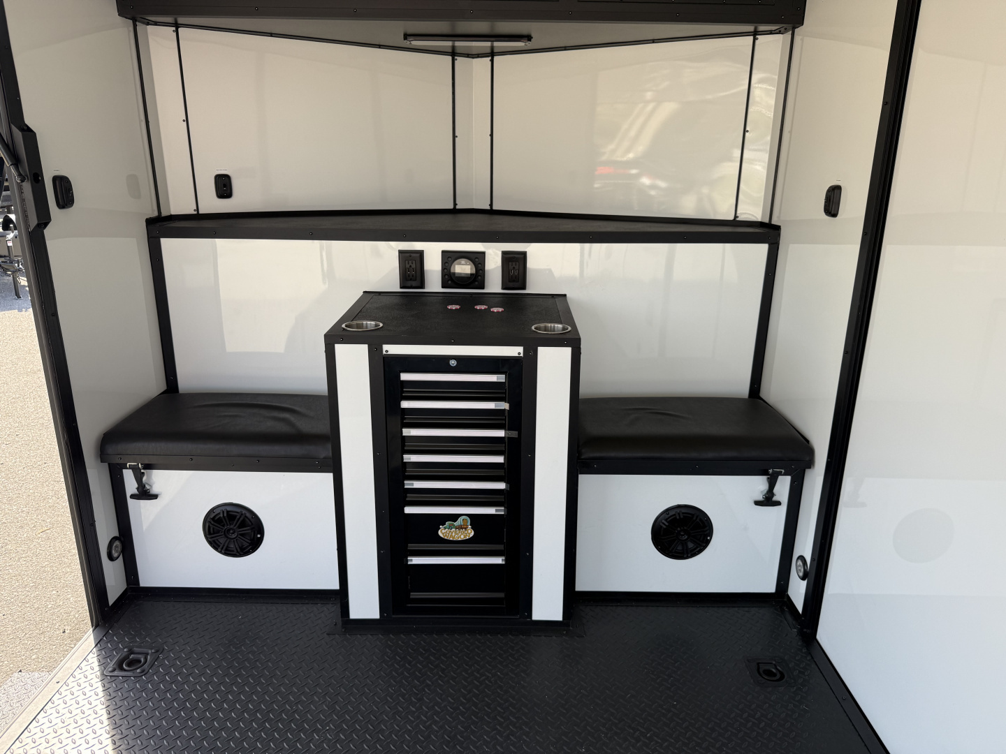 New 2025 Covered Wagon Trailers 7X18 TA2 7'6'' V-NOSE ESCAPE DOOR Cargo / Enclosed Trailer