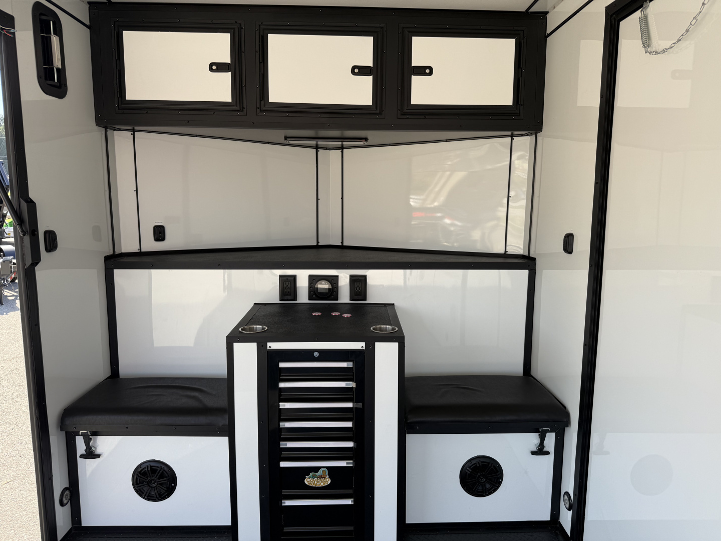 New 2025 Covered Wagon Trailers 7X18 TA2 7'6'' V-NOSE ESCAPE DOOR Cargo / Enclosed Trailer