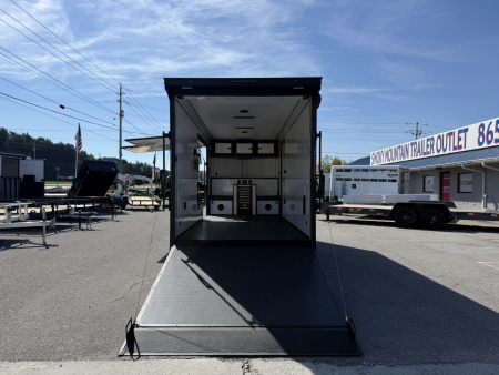 New 2025 Covered Wagon Trailers 7X18 TA2 7'6'' V-NOSE ESCAPE DOOR Cargo / Enclosed Trailer