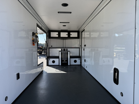 New 2025 Covered Wagon Trailers 7X18 TA2 7'6'' V-NOSE ESCAPE DOOR Cargo / Enclosed Trailer