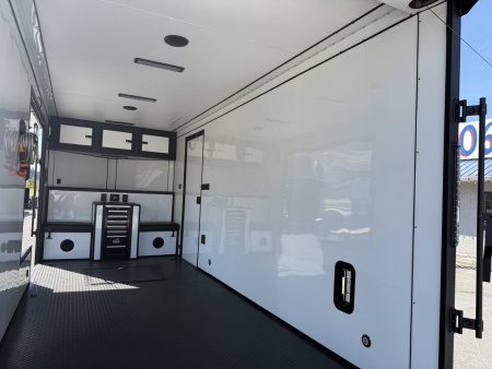 New 2025 Covered Wagon Trailers 7X18 TA2 7'6'' V-NOSE ESCAPE DOOR Cargo / Enclosed Trailer