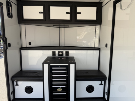 New 2025 Covered Wagon Trailers 7X18 TA2 7'6'' V-NOSE ESCAPE DOOR Cargo / Enclosed Trailer