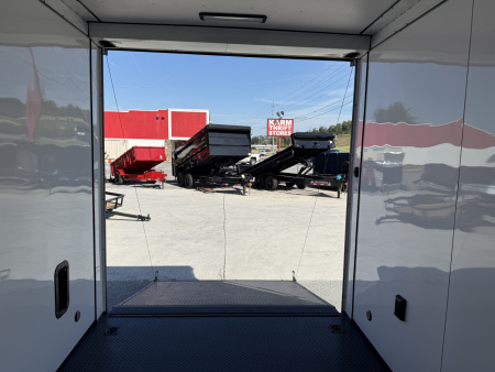 New 2025 Covered Wagon Trailers 7X18 TA2 7'6'' V-NOSE ESCAPE DOOR Cargo / Enclosed Trailer