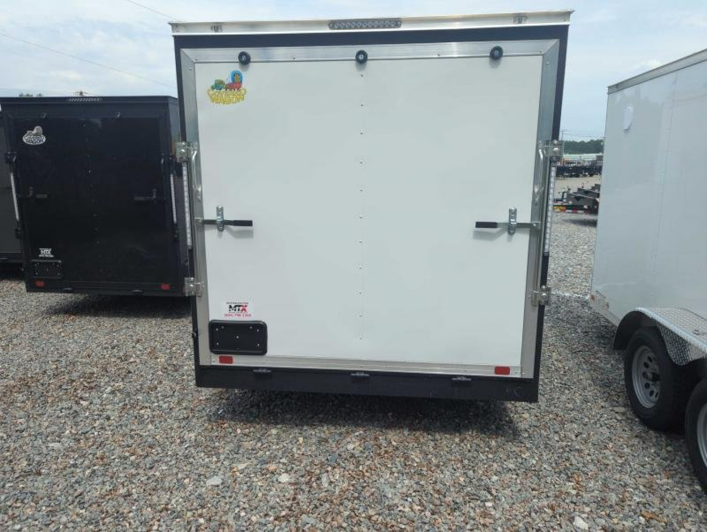 New 2026 Covered Wagon Trailers 7x12 7K Gold Series w/ Ramp Cargo / Enclosed Trailer