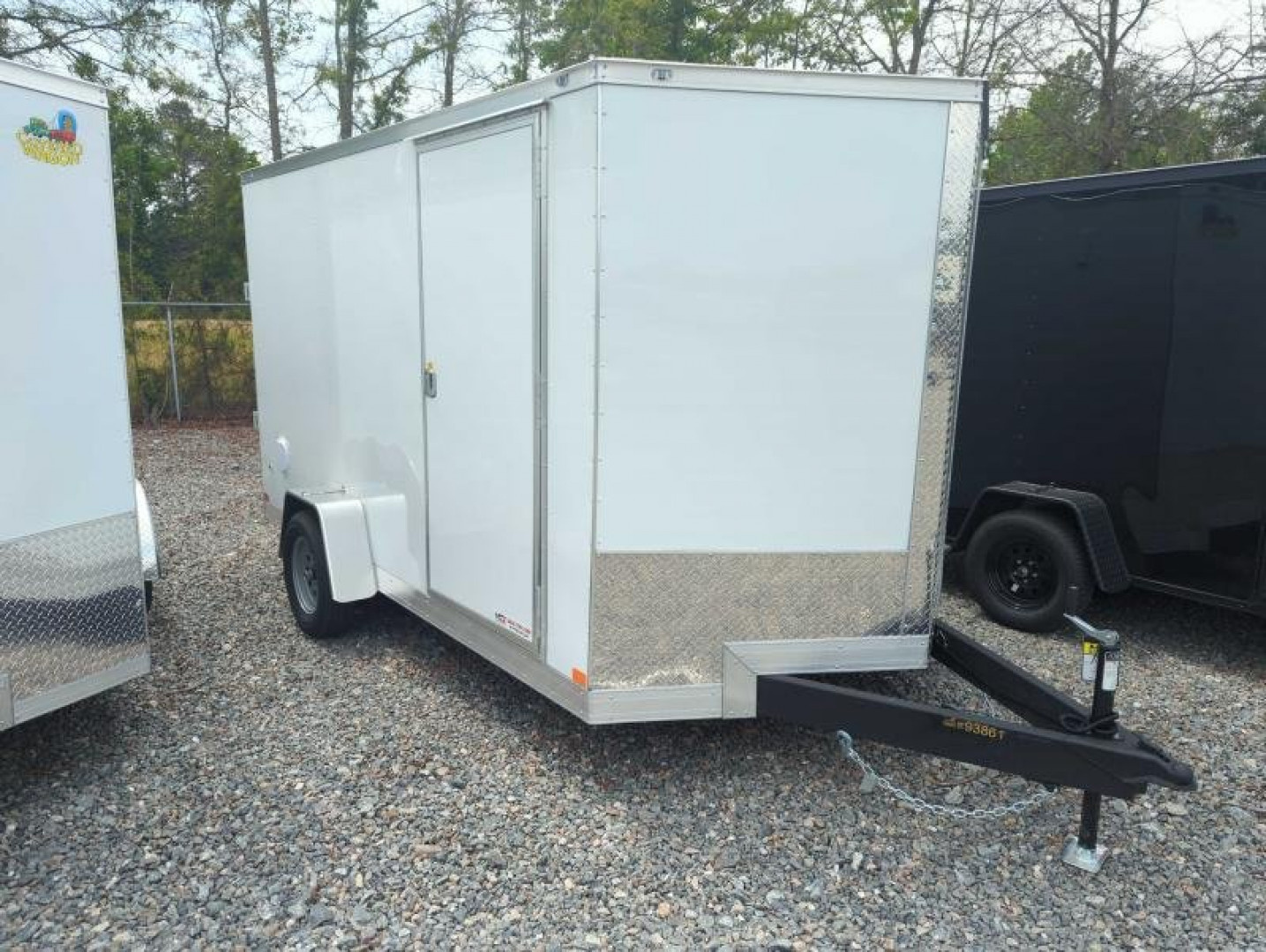 New 2026 Covered Wagon Trailers 7x12 7K Gold Series w/ Ramp Cargo / Enclosed Trailer