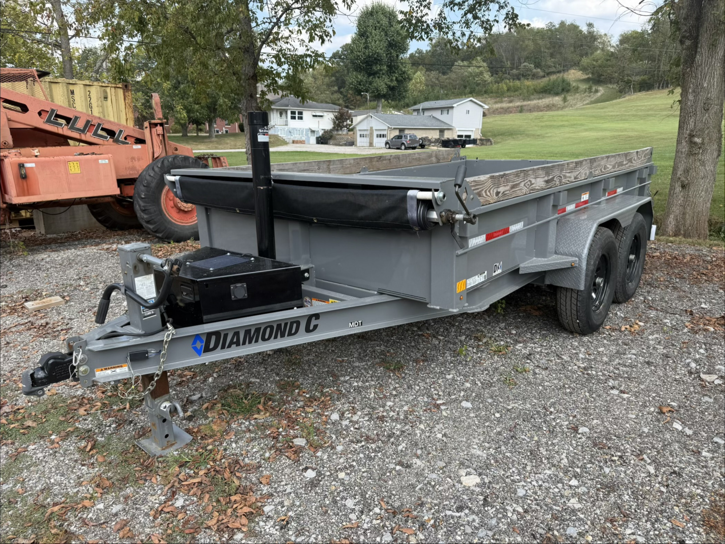 Used 2024 Diamond C Trailers *FOR RENT* MDT206 12X77 Dump Trailer