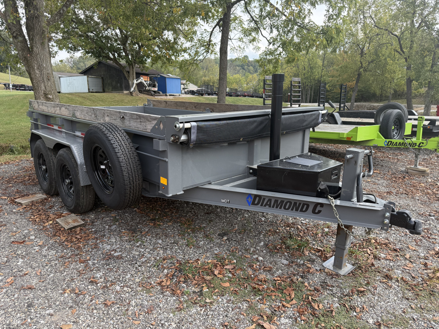 Used 2024 Diamond C Trailers *FOR RENT* MDT206 12X77 Dump Trailer
