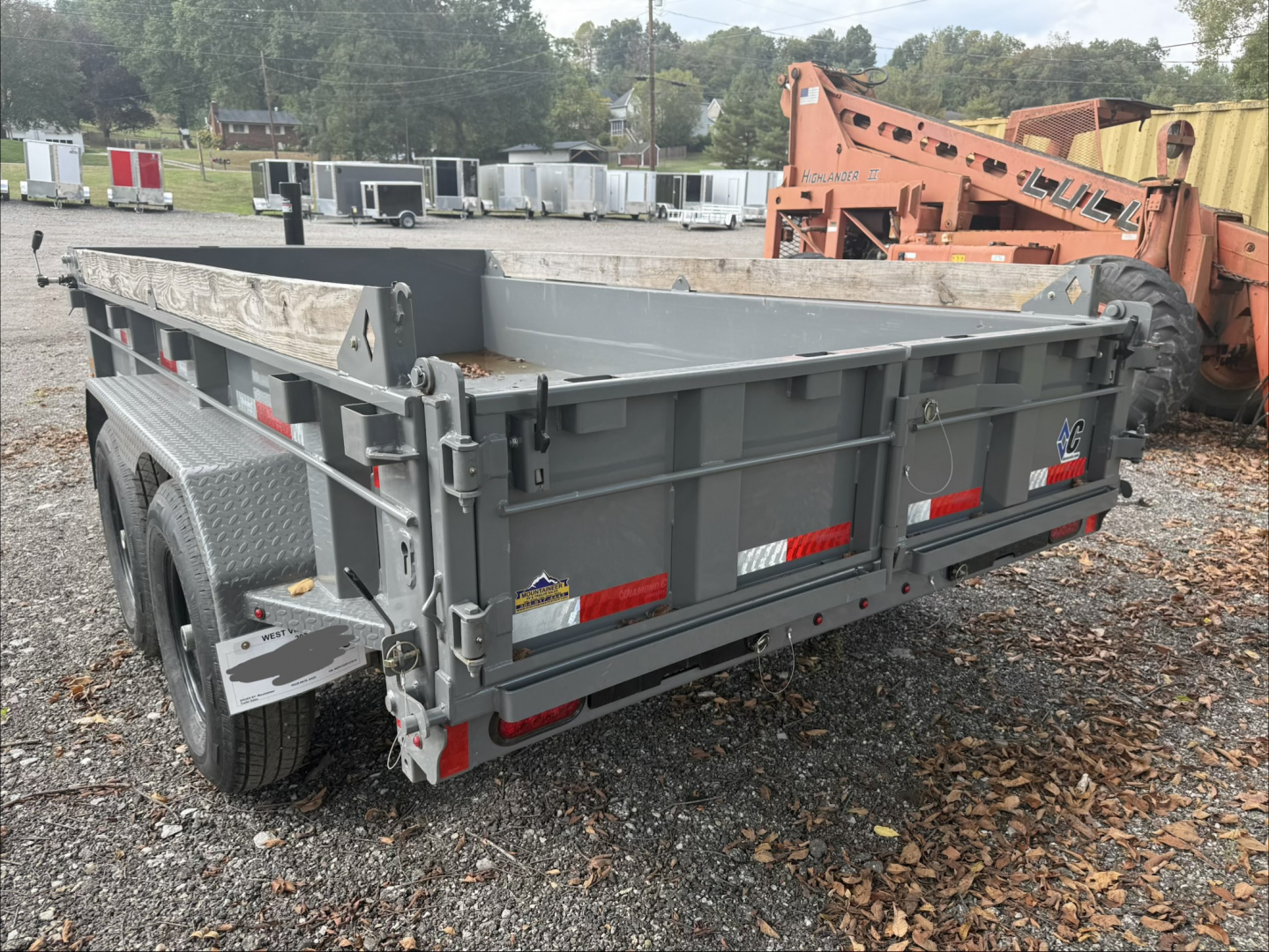 Used 2024 Diamond C Trailers *FOR RENT* MDT206 12X77 Dump Trailer