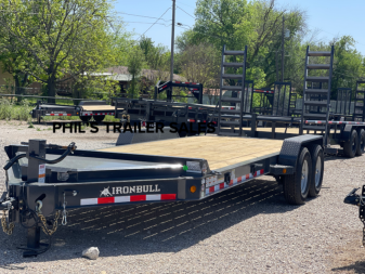New 18 ' Iron Bull IRON BULL Equipment Trailer HEAVY DUTY EQUIPMENT TRAILERS