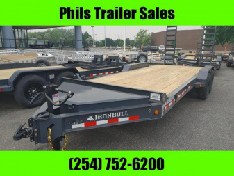 New 18 ' Iron Bull IRON BULL Equipment Trailer HEAVY DUTY EQUIPMENT TRAILERS