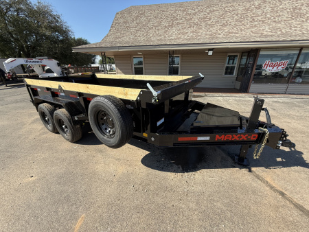 New 2026 MAXX-D 83”x14’ BP Dump w/ 18” Sides – DKX