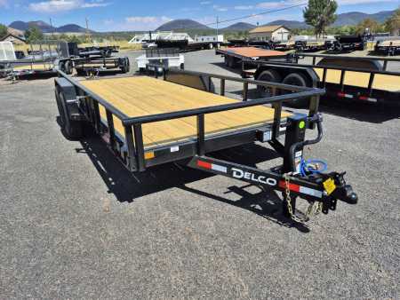 New 2026 Delco Tandem Axle Car Hauler/12,000 GVWR/83 X18'