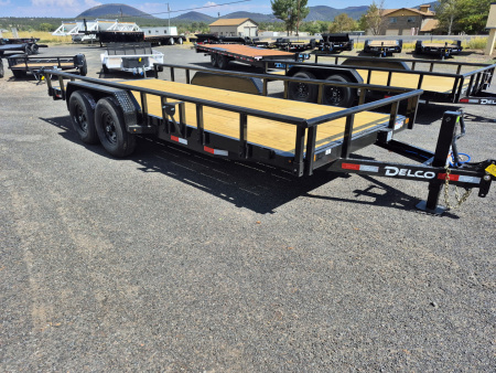 New 2026 Delco Tandem Axle Car Hauler/12,000 GVWR/83"X18'