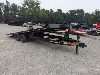 New 2026 Down 2 Earth Trailers 22ft Deckover Tilt Trailer