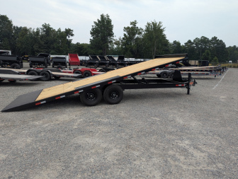New 2026 Down 2 Earth Trailers 22ft Deckover Tilt Trailer