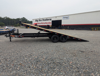 New 2026 Down 2 Earth Trailers 22ft Deckover Tilt Trailer