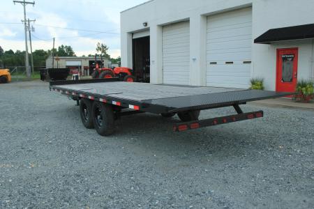 New 2026 Down 2 Earth Trailers 22ft Deckover Tilt Trailer