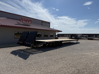 New 2026 PJ 102"x40' GN Low-Pro Flatbed w/ Duals - LD