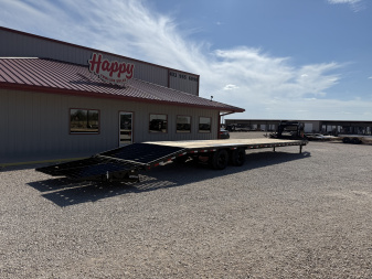 New 2026 PJ 102"x40' GN Low-Pro Flatbed w/ Duals - LD