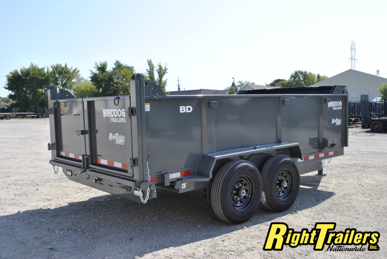 New 2026 7X14 Watchdog Dump Trailer