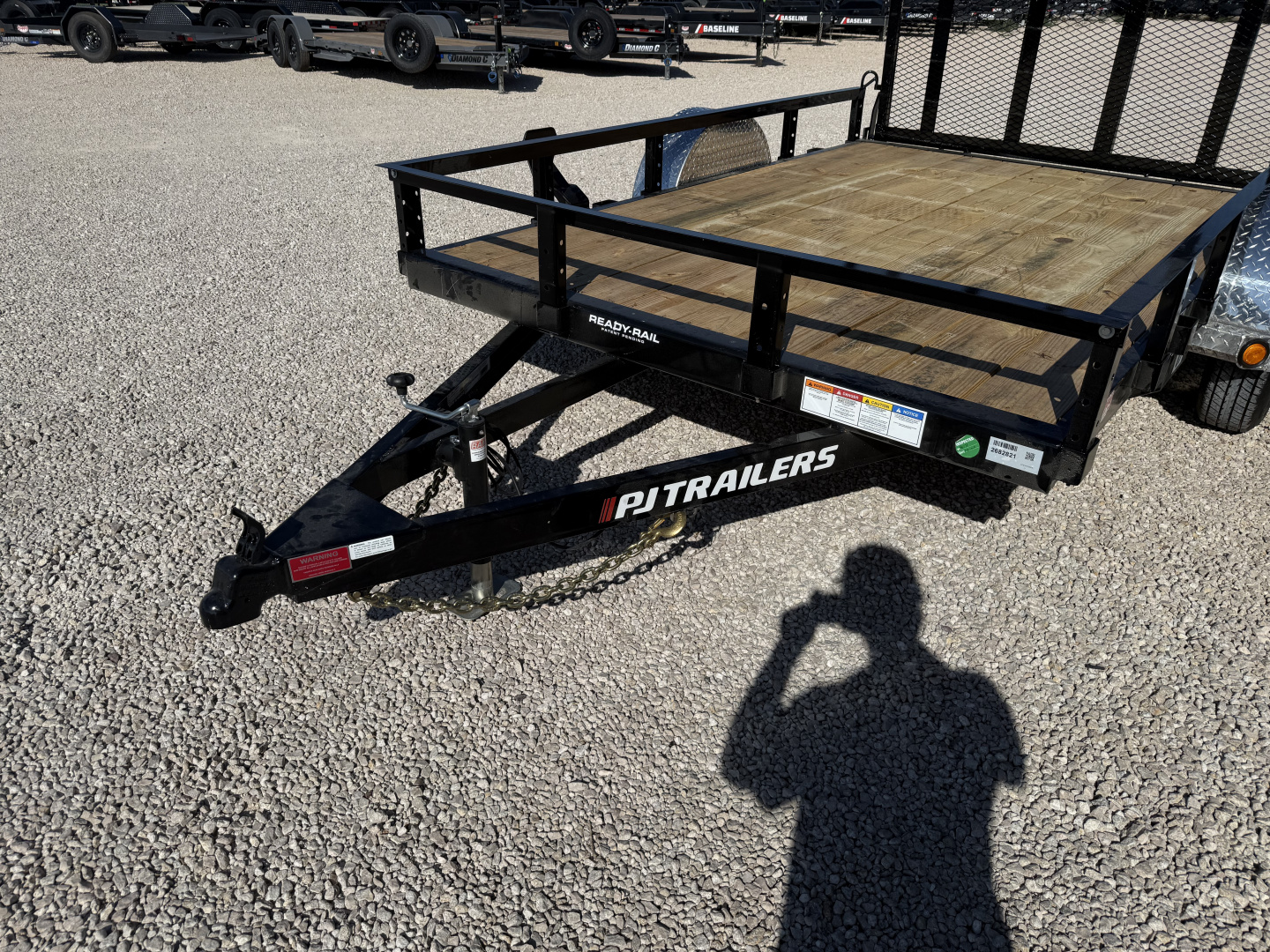 New 2026 PJ 77"x10' Single Axle Utility Trailer - U7