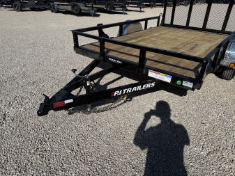 New 2026 PJ 77"x10' Single Axle Utility Trailer - U7