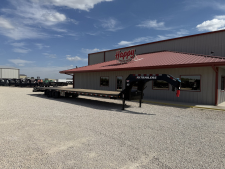 New 2026 PJ 102 x40' GN Low-Pro Air-Ride Flatbed w/ Duals - LD