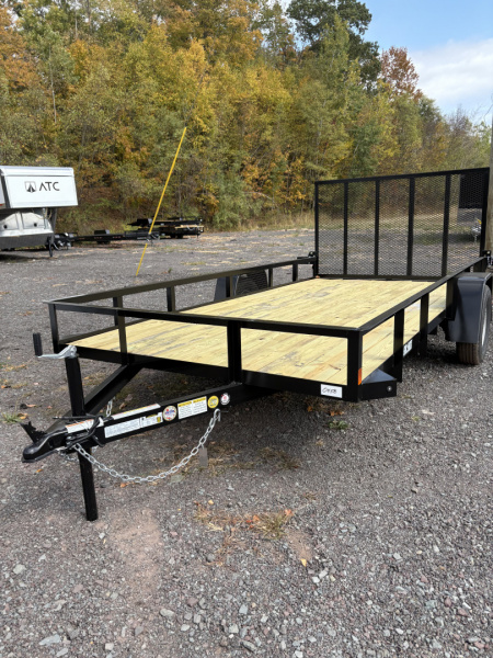 New 2026 CAR MATE TRAILERS 6.5x14 Single Axle Utility Trailer