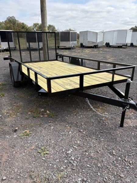 New 2026 CAR MATE TRAILERS 6.5x14 Single Axle Utility Trailer