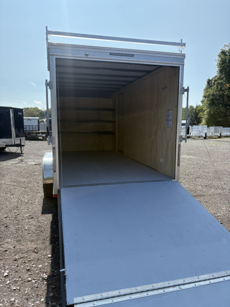 New 2026 CAR MATE TRAILERS 7x16 80" Interior Height Contractor with Ramp Door
