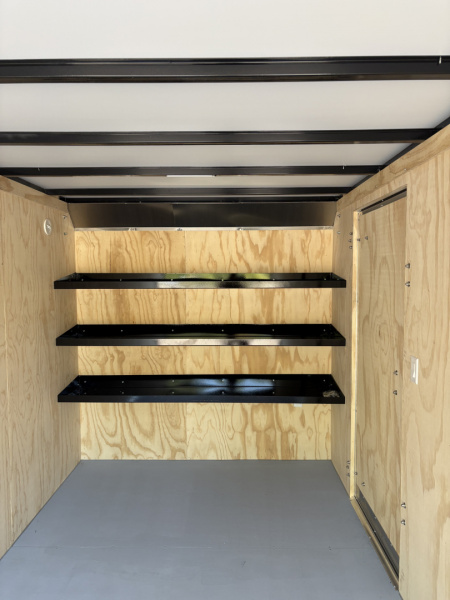 New 2026 CAR MATE TRAILERS 7x16 80" Interior Height Contractor with Ramp Door