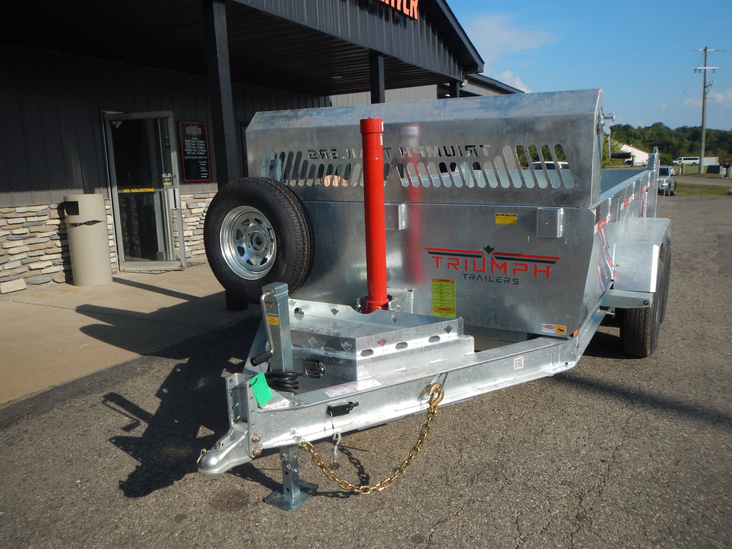 New 2026 Triumph Trailers GD5- 6 X 12 Dump Trailer