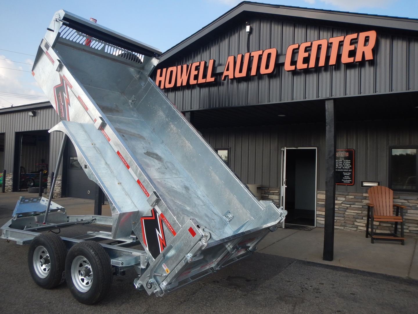 New 2026 Triumph Trailers GD5- 6 X 12 Dump Trailer